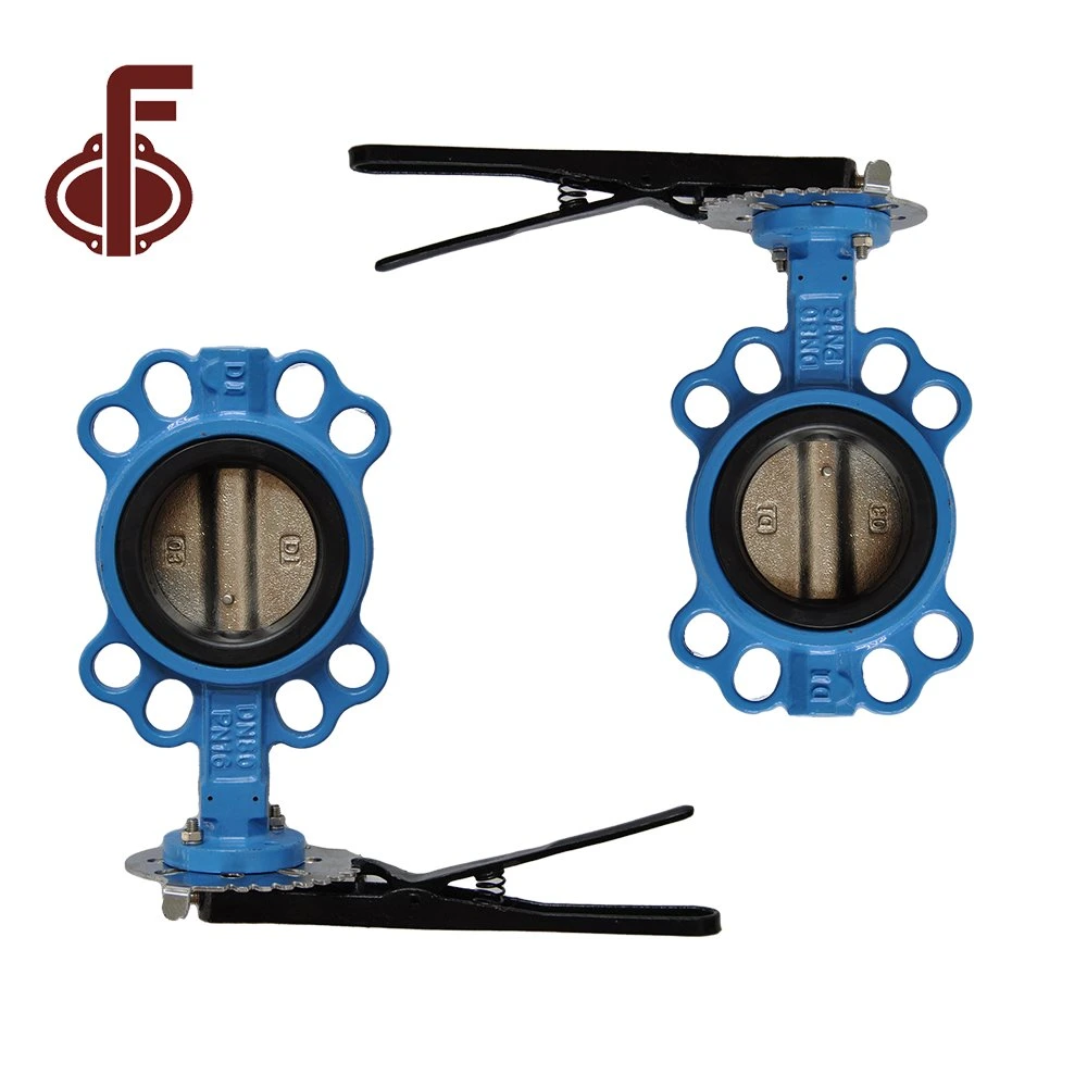 Sanitary Control Pneumatic Electric Actuator Solenoid DN550 22" Carbon Steel Ductiler Iron Ss 304 316 Disc Center Line Awwa C504 Water Butterfly Valve