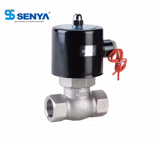 USB Series Pilot Operated Working in High Temperature 2/2 Ways Stainless Steel Steam Solenoid Valve for Power Generation Equipment